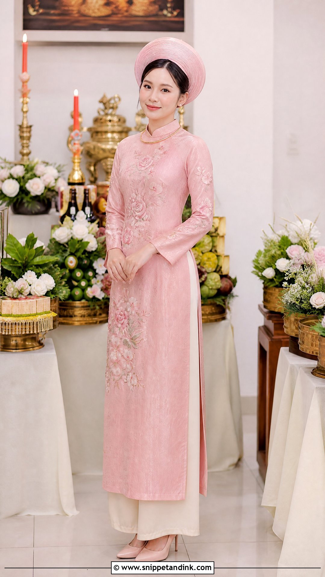 Vietnamese Wedding Engagement Ao Dai - Snippet and Ink - 25 Vietnamese Wedding Dress Ideas