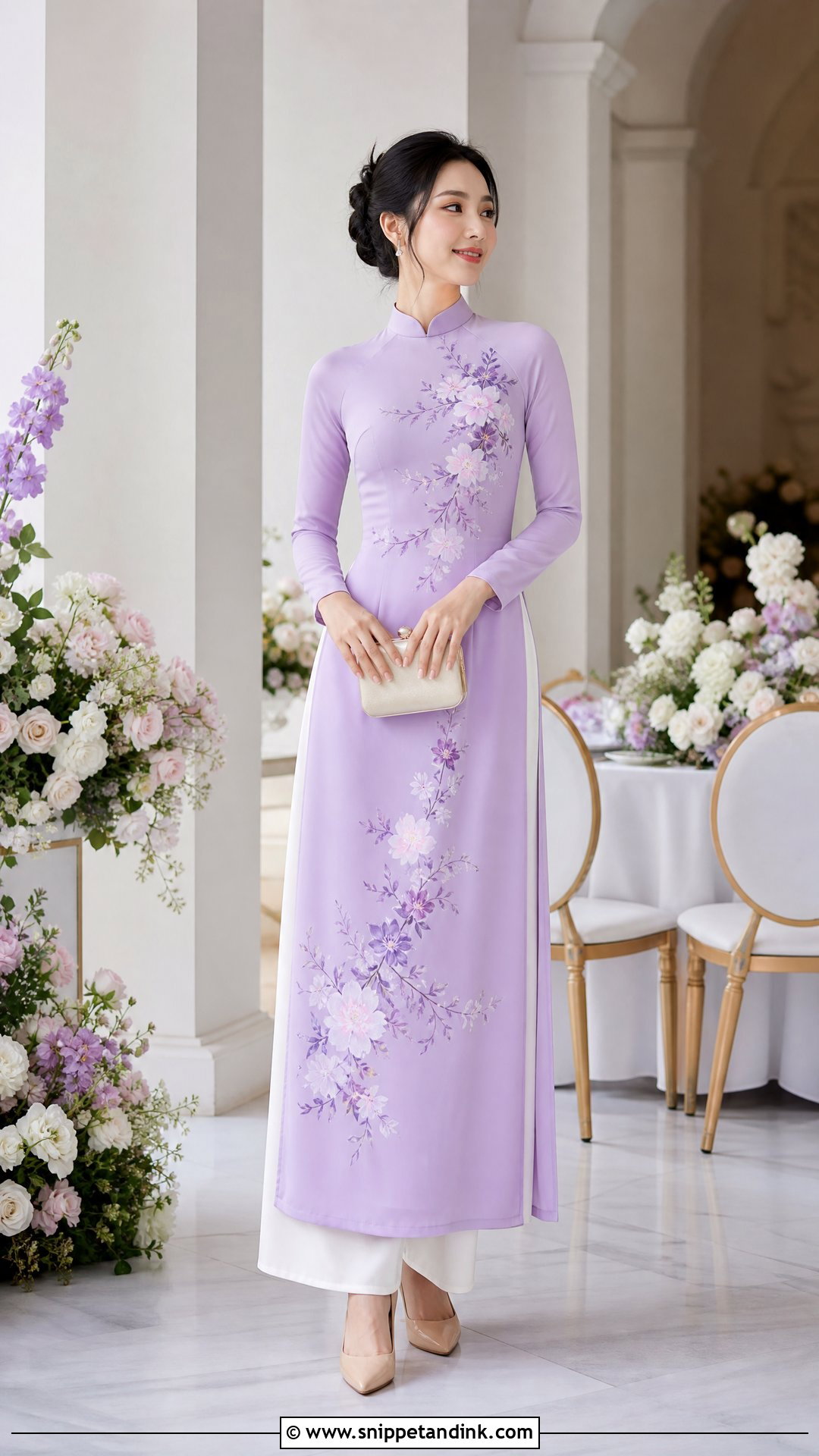 Vietnamese Wedding Guest Ao Dai - Snippet and Ink - 25 Vietnamese Wedding Dress Ideas