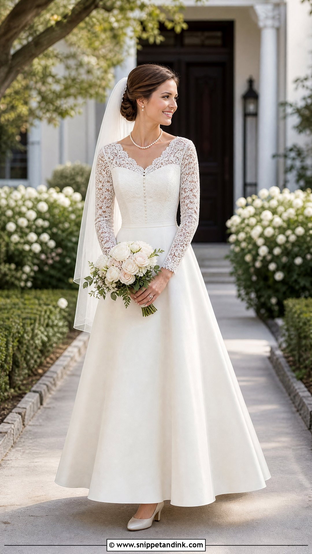 Vintage A Line Bride Dress - Snippet and Ink - 25 Vintage Bride Dress Ideas