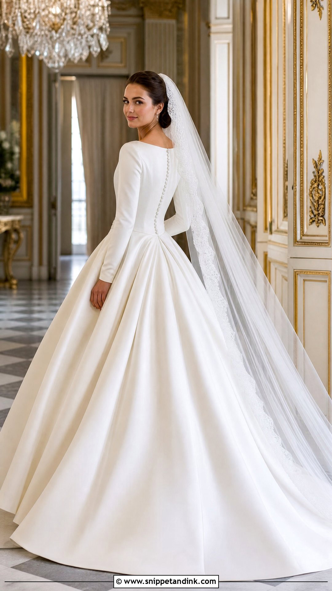 Vintage Ball Gown Bride Dress - Snippet and Ink - 25 Vintage Bride Dress Ideas
