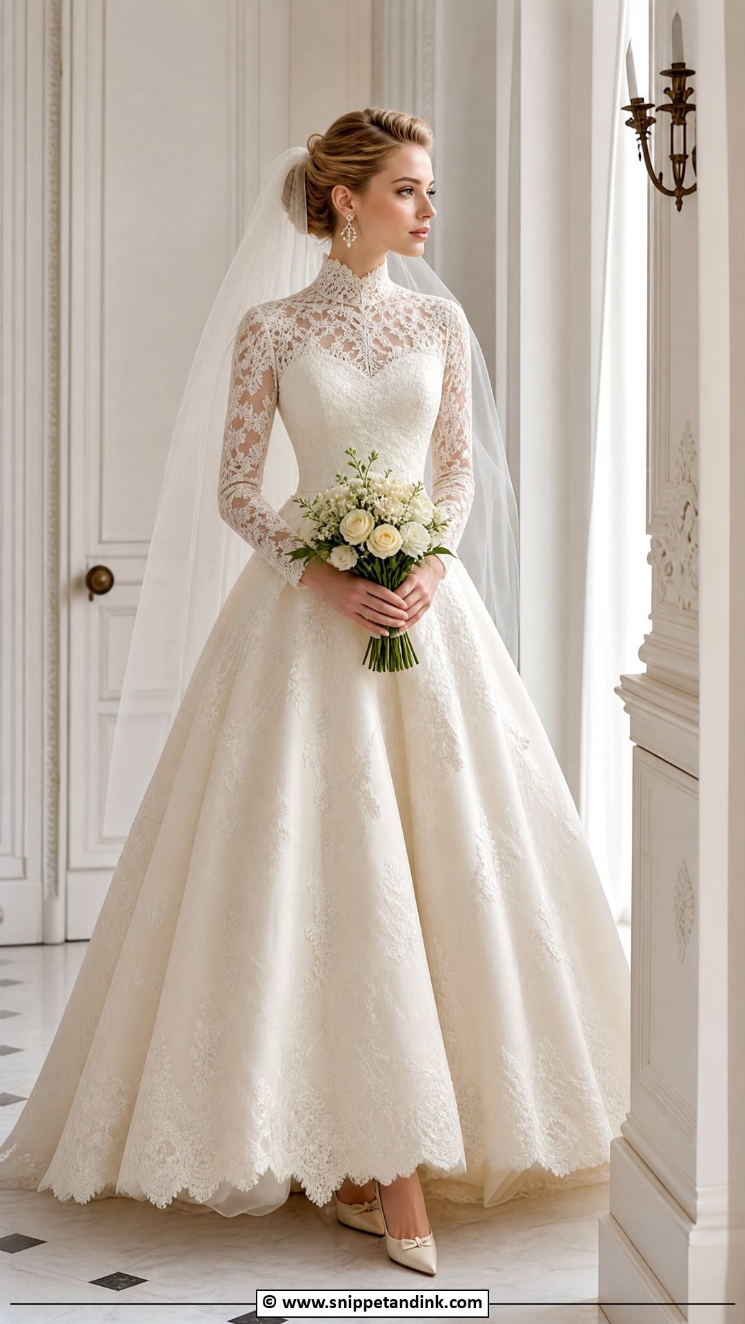 Vintage Ballgown Wedding Dress - Snippet and Ink - 35 Ballgown Wedding Dress Ideas