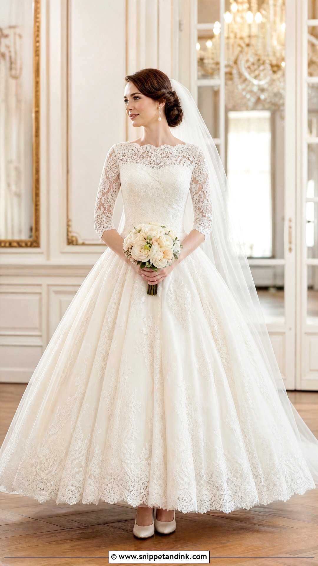 Vintage Ballroom Wedding Dress - Snippet and Ink - 25 Ballroom Wedding Dress Ideas