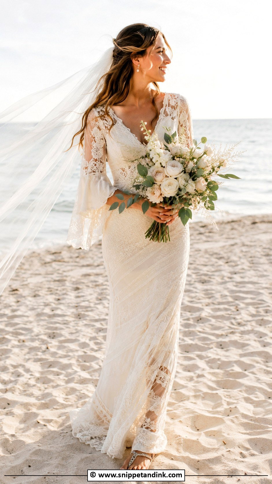 Vintage Beach Wedding Dress - Snippet and Ink - 25 Vintage Style Wedding Dresses