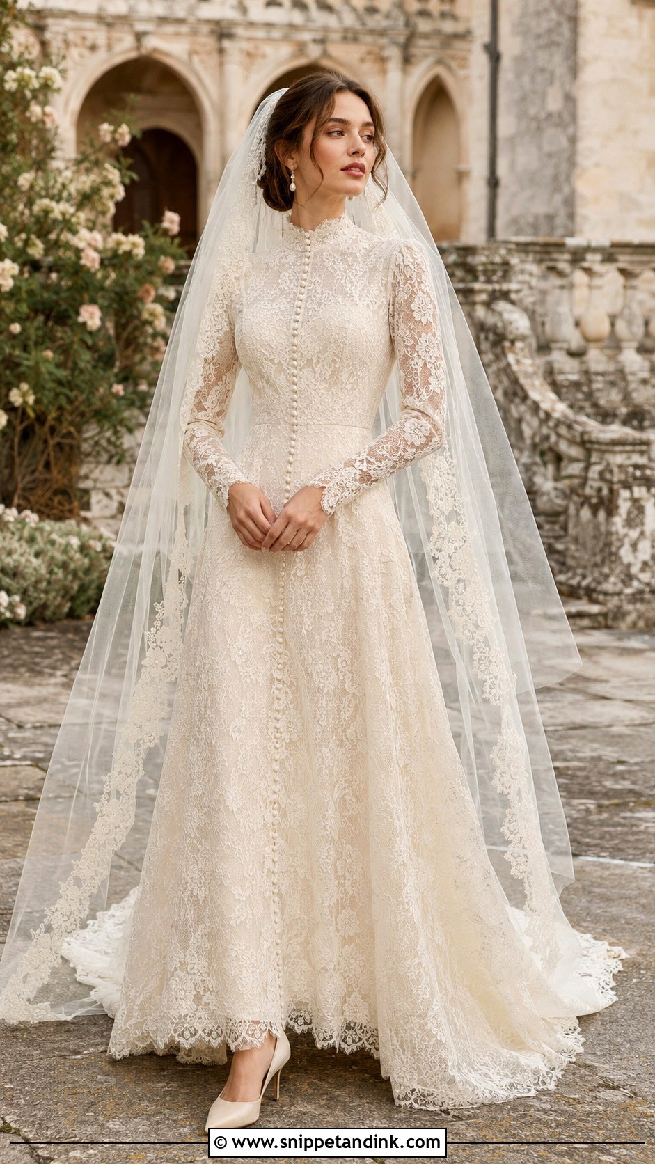Vintage Boho Wedding Dress - Snippet and Ink - 25 Boho Romantic Wedding Dress Ideas