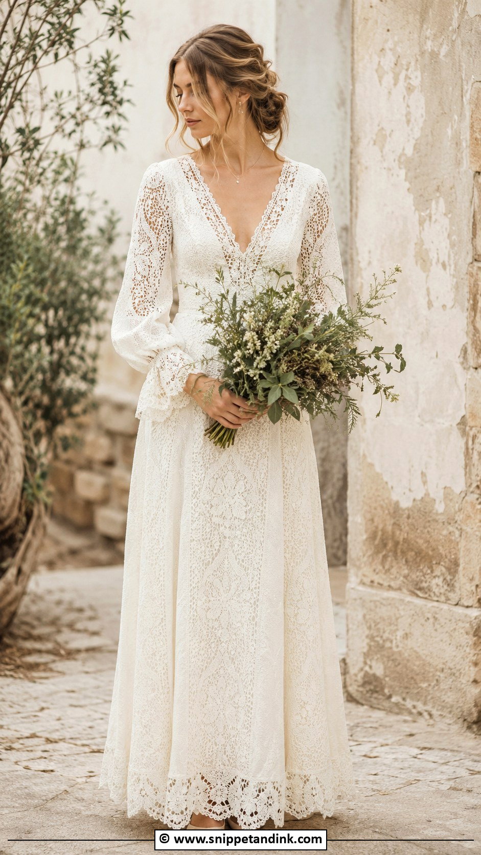 Vintage Boho Wedding Dress - Snippet and Ink - 25 Boho Chic Wedding Dress Ideas