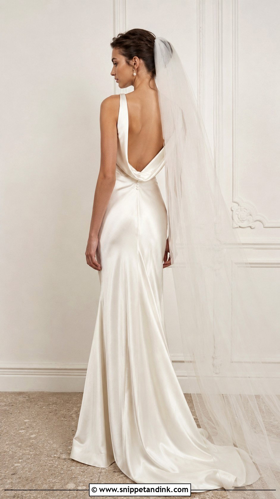 Vintage Bridal Dress With Low Back - Snippet and Ink - 30 Vintage Bridal Dress Ideas