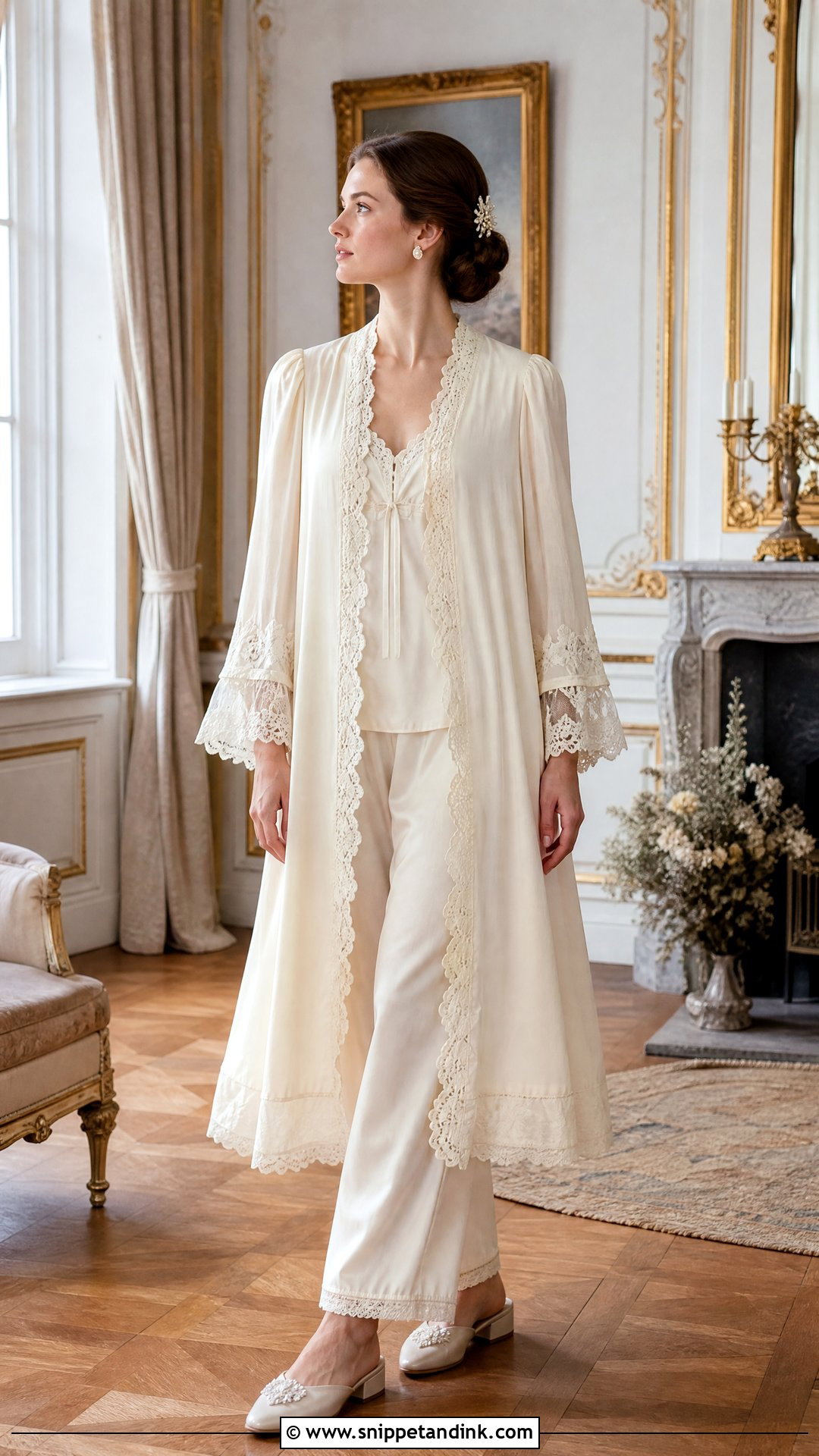 Vintage Bridal Robe - Snippet and Ink - 20 Robe for Bride Ideas