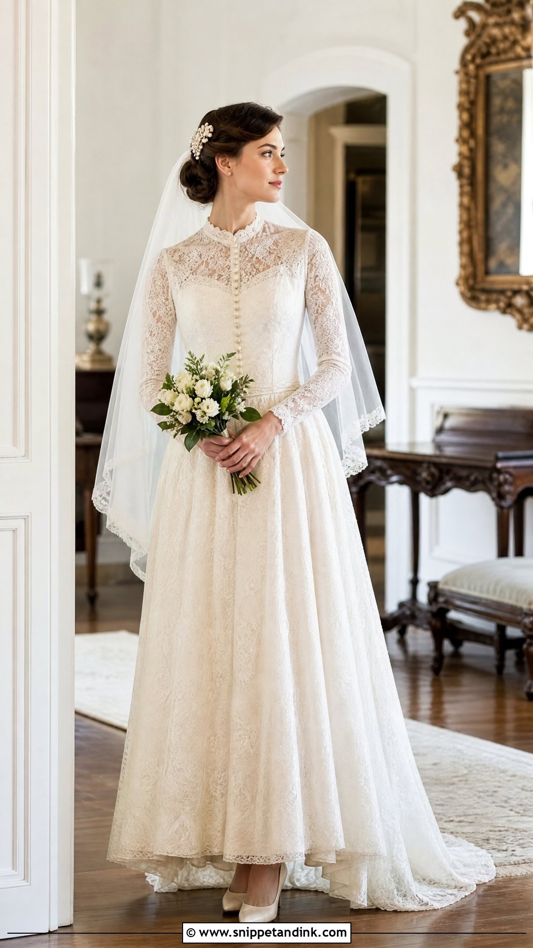 Vintage Bridal Wedding Dress - Snippet and Ink - 25 Bridal Wedding Dresses