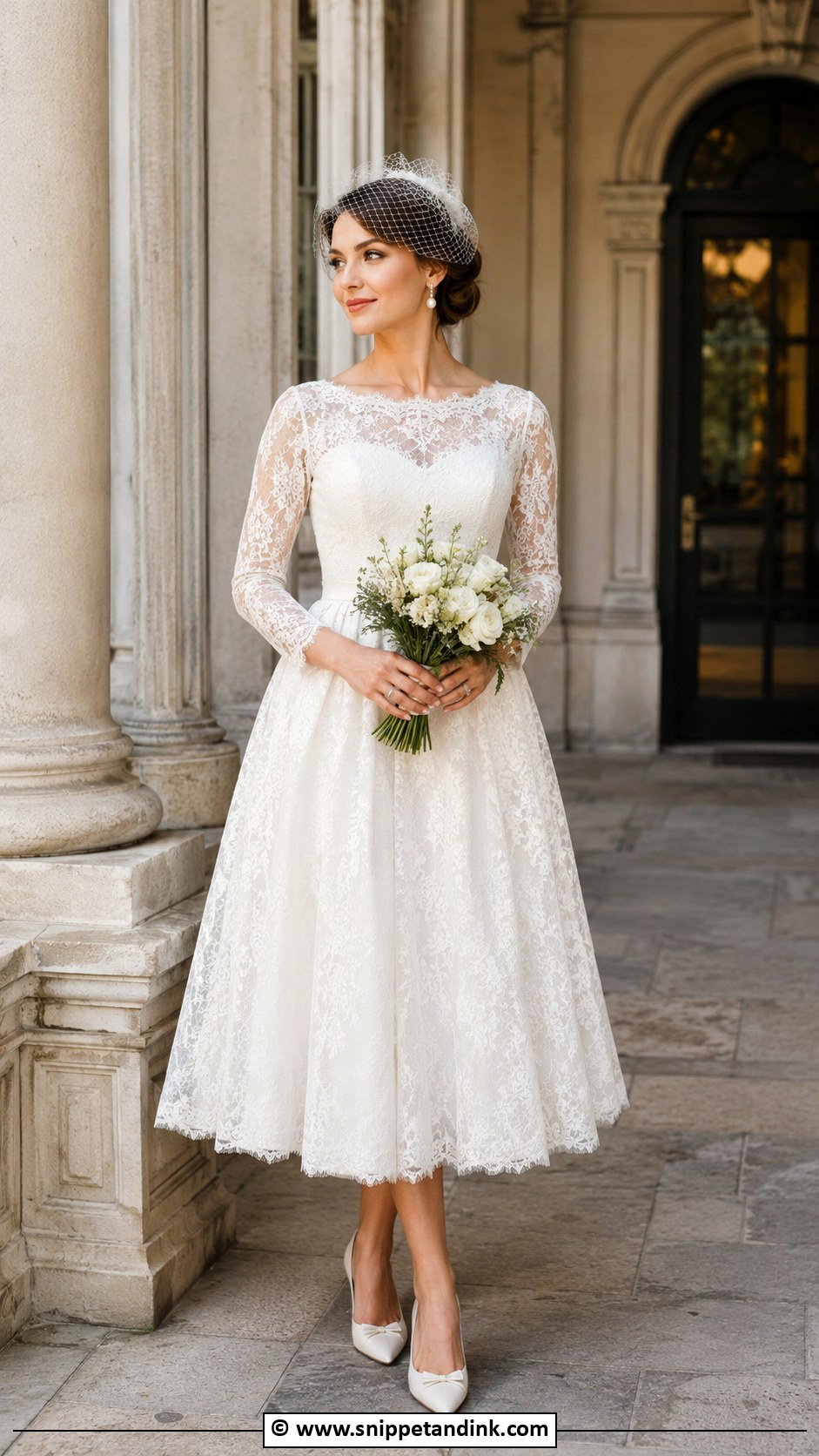 Vintage Bride Dress Outfit - Snippet and Ink - 30 Bride Outfits