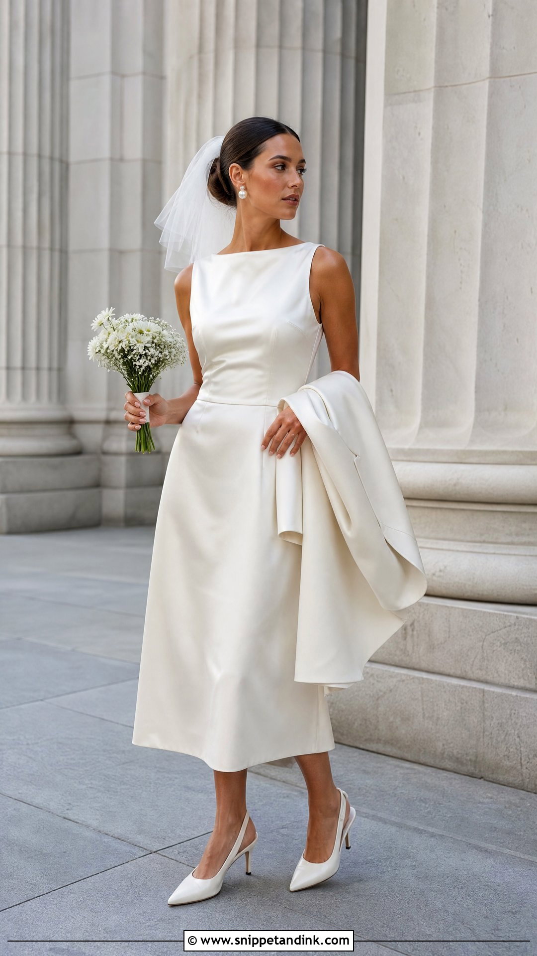 Vintage Courthouse Bride Dress - Snippet and Ink - 25 Vintage Bride Dress Ideas