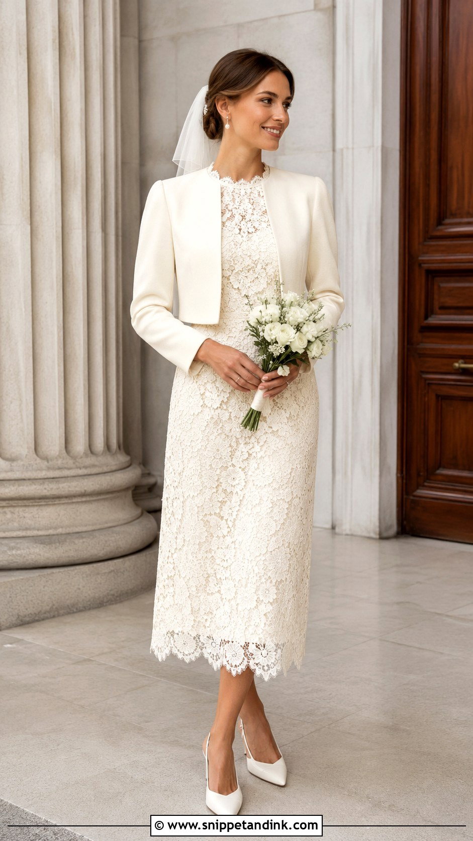 Vintage Courthouse Wedding Dress - Snippet and Ink - 30 Vintage Romantic Wedding Dress Ideas