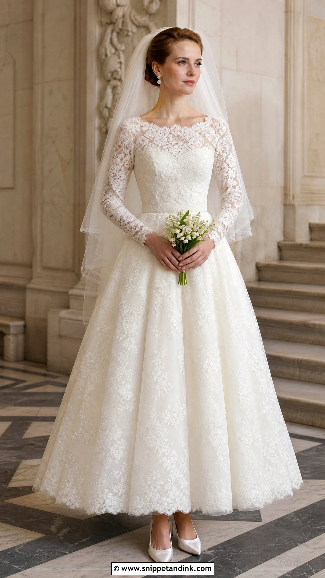 Vintage Dior Lace Wedding Dress - Snippet and Ink - 25 Vintage Dior Wedding Dress Ideas