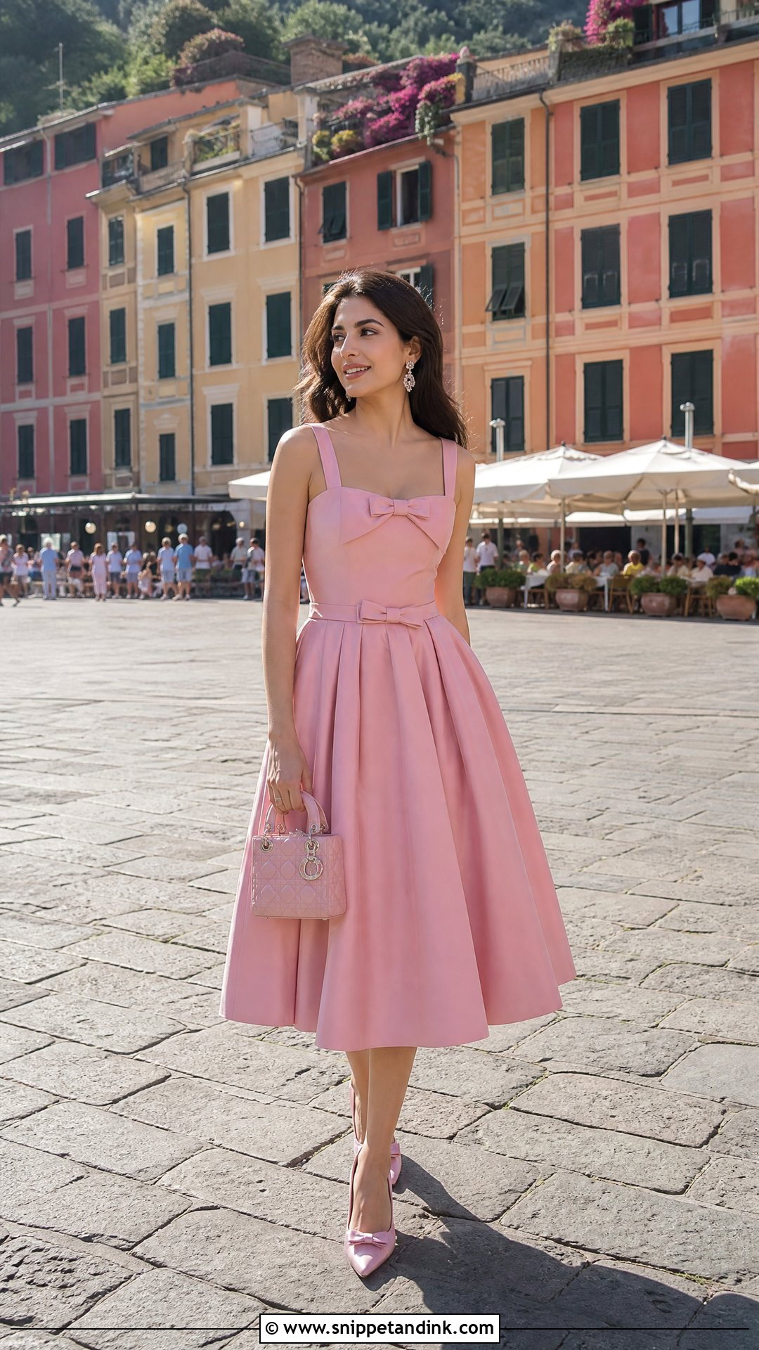 Vintage Dior Portofino Dress - Snippet and Ink - 20 Radhika Merchant Wedding Outfits