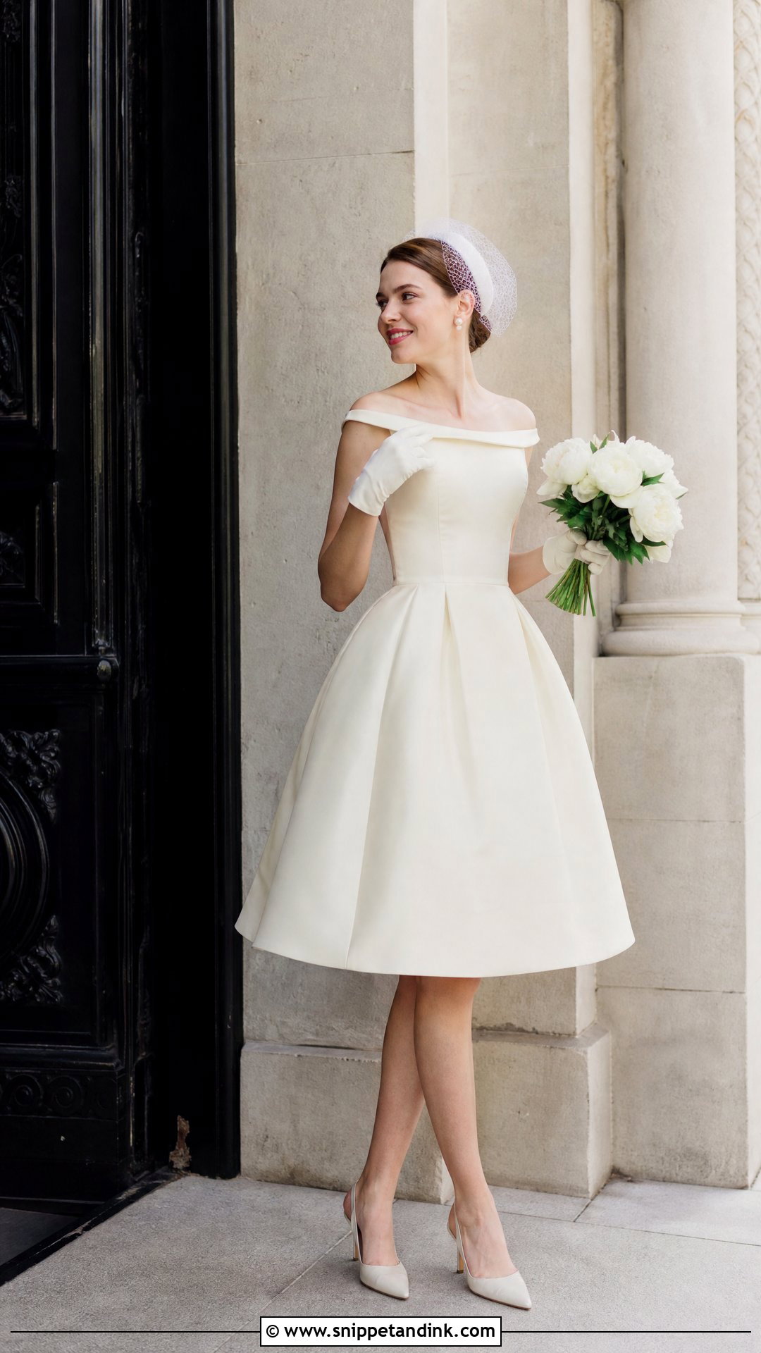 Vintage Dior Short Wedding Dress - Snippet and Ink - 25 Vintage Dior Wedding Dress Ideas