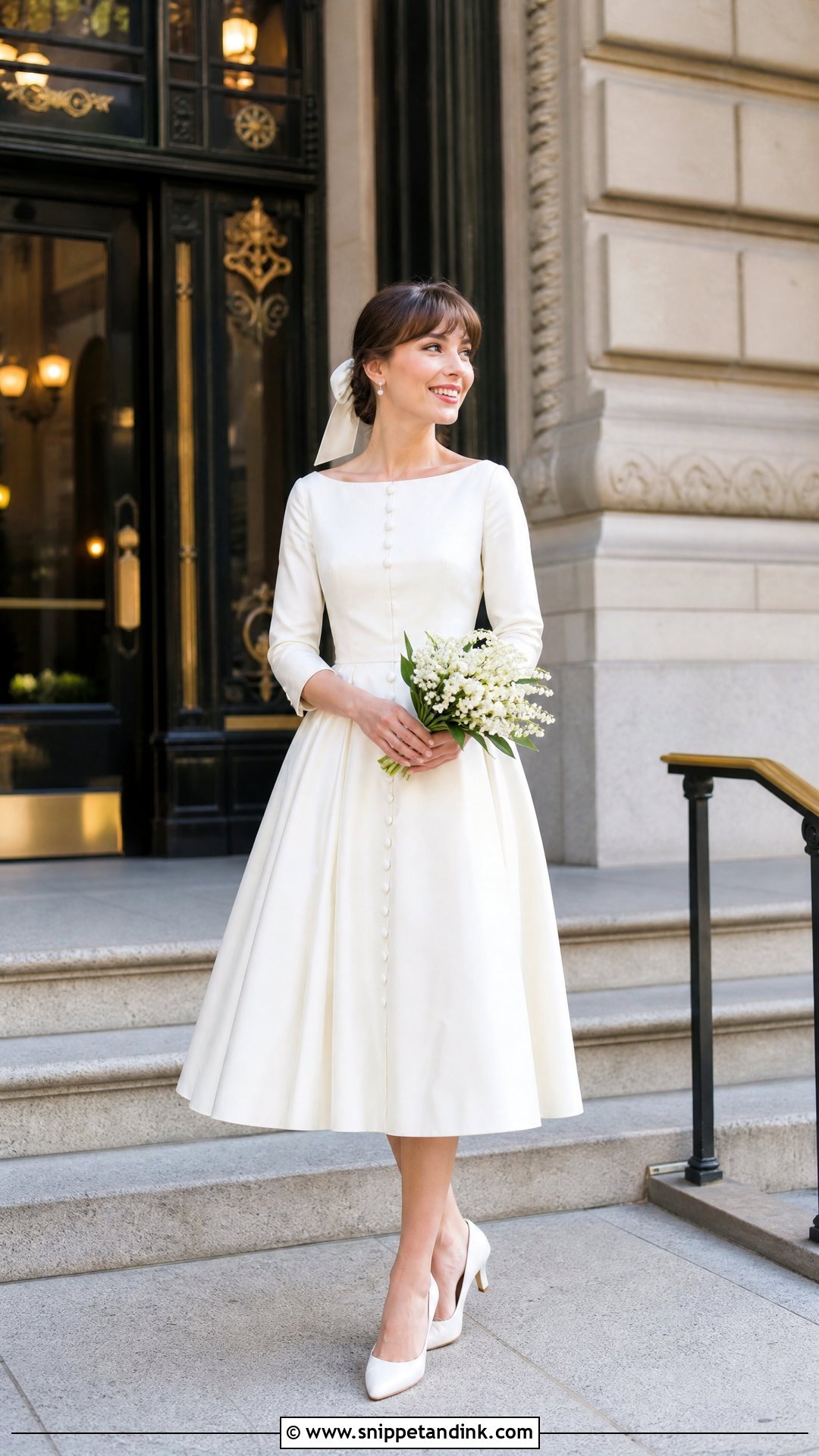 Vintage Elopement Dress - Snippet and Ink - 25 Elopement Outfit Ideas