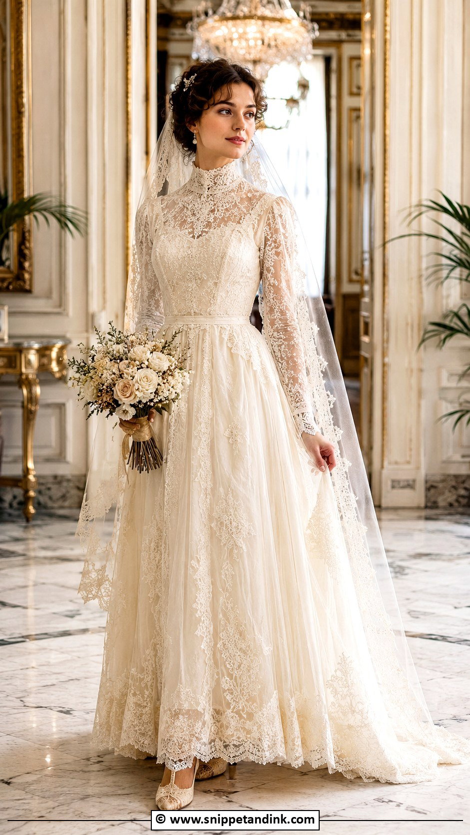 Vintage Fantasy Wedding Dress - Snippet and Ink - 30 Fantasy Wedding Dress Ideas