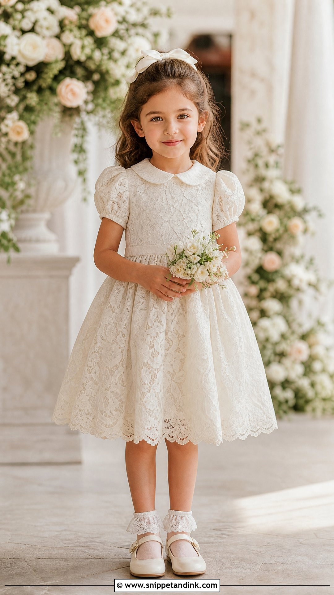 Vintage Flower Girl Dress - Snippet and Ink - 25 Girl Wedding Dress Ideas