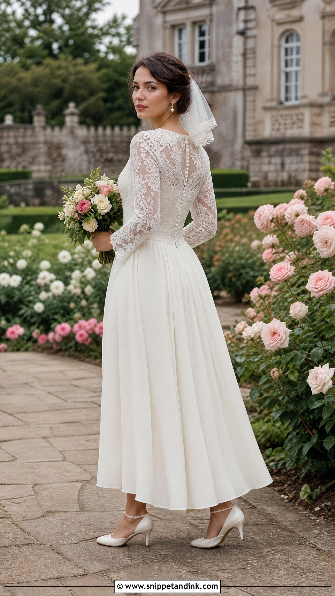 Vintage Garden Wedding Gown - Snippet and Ink - 25 Garden Wedding Gown Ideas