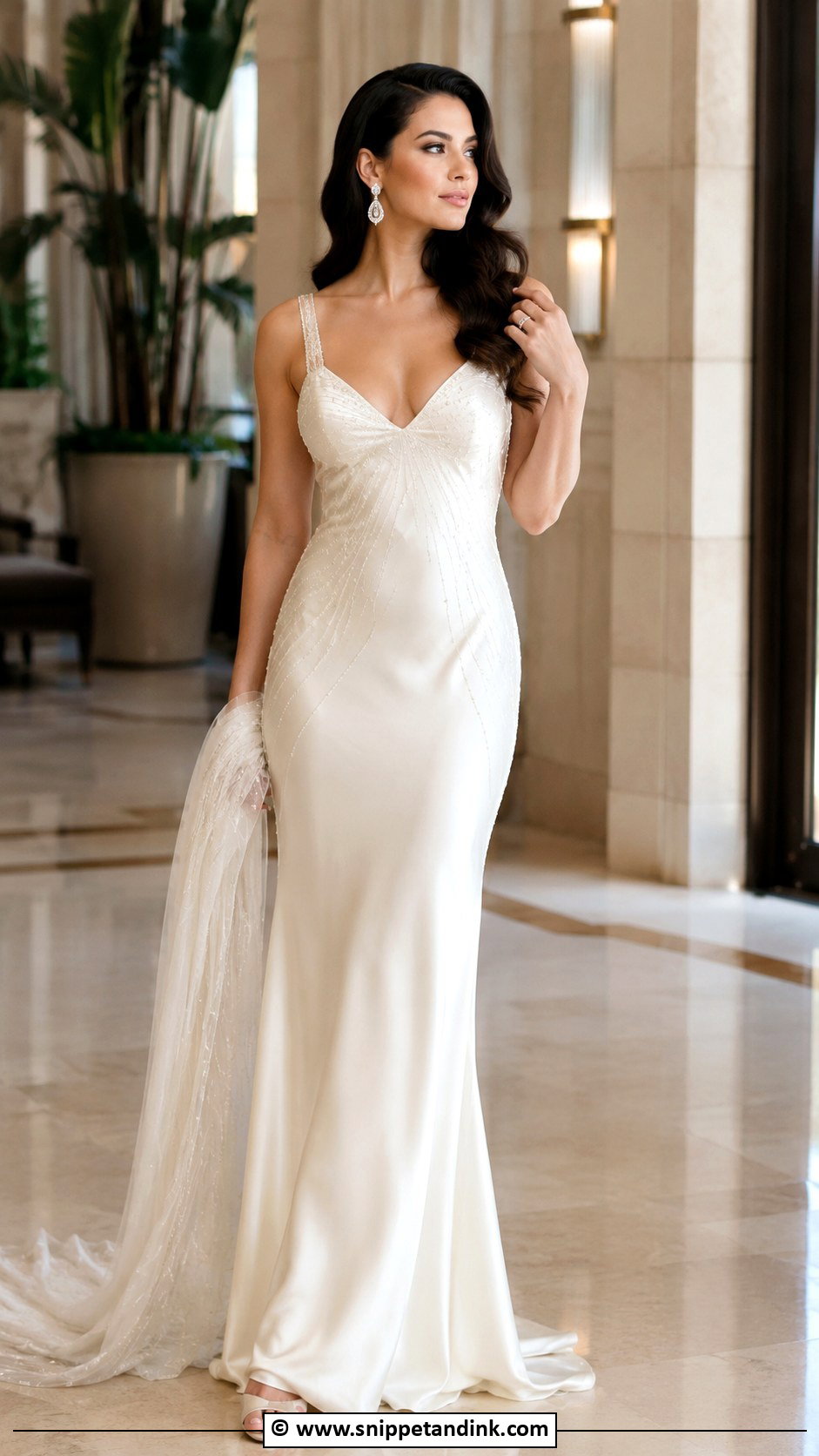 Vintage Glam Wedding Dress - Snippet and Ink - 25 Glam Wedding Dress Ideas