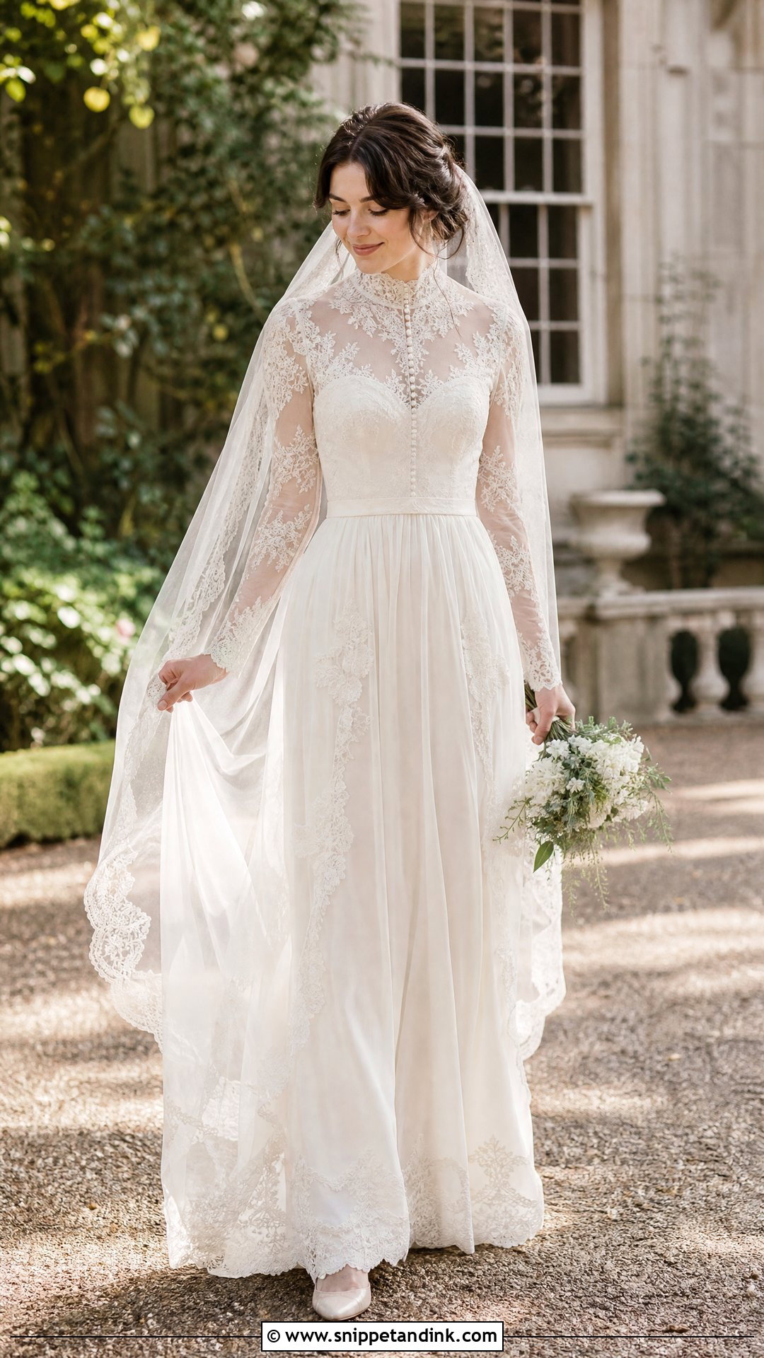 Vintage Inspired Boho Wedding Dress - Snippet and Ink - 25 Boho Whimsical Wedding Dress Ideas