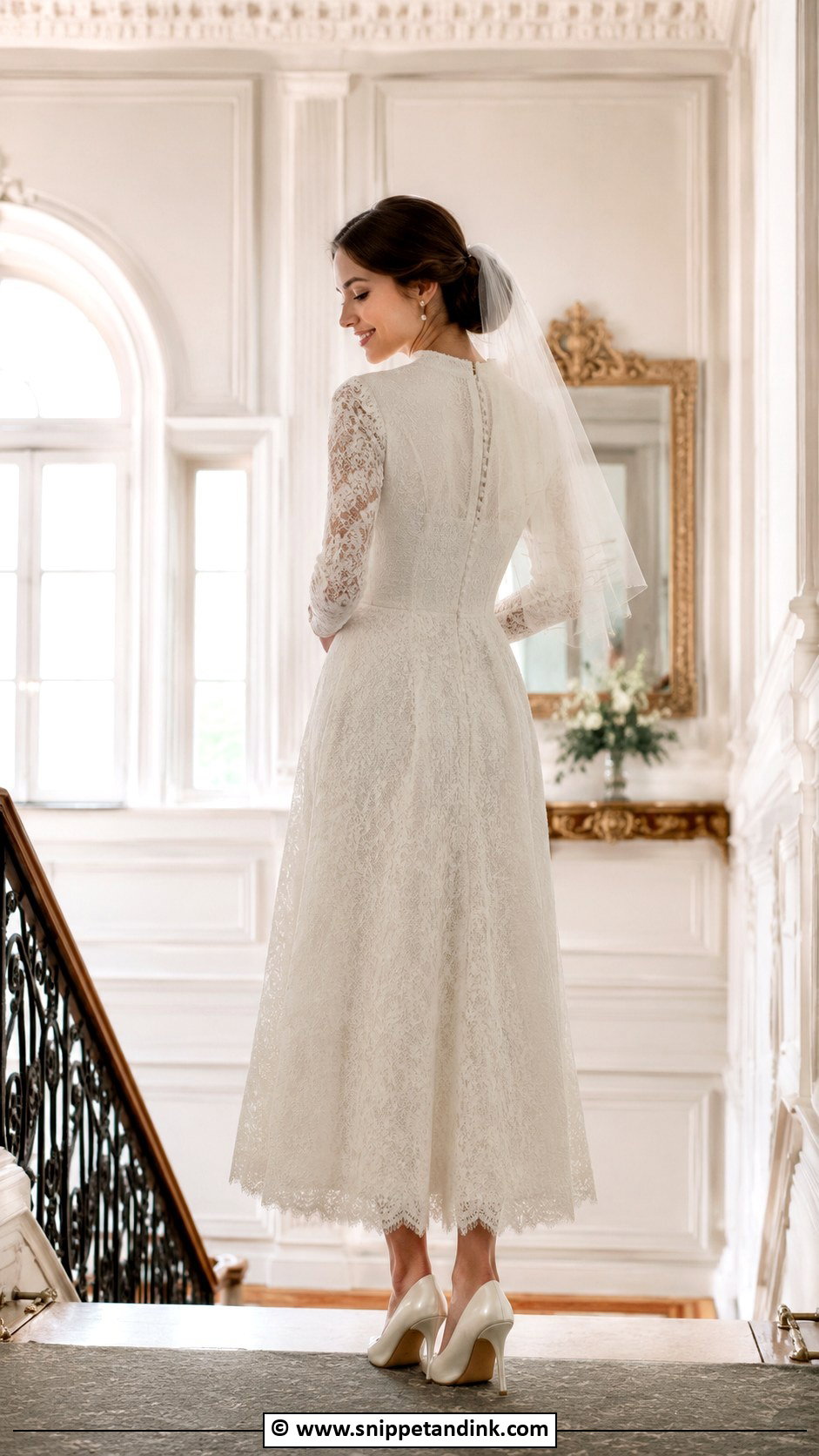 Vintage Inspired Bride Gown - Snippet and Ink - 30 Bride Gown Ideas