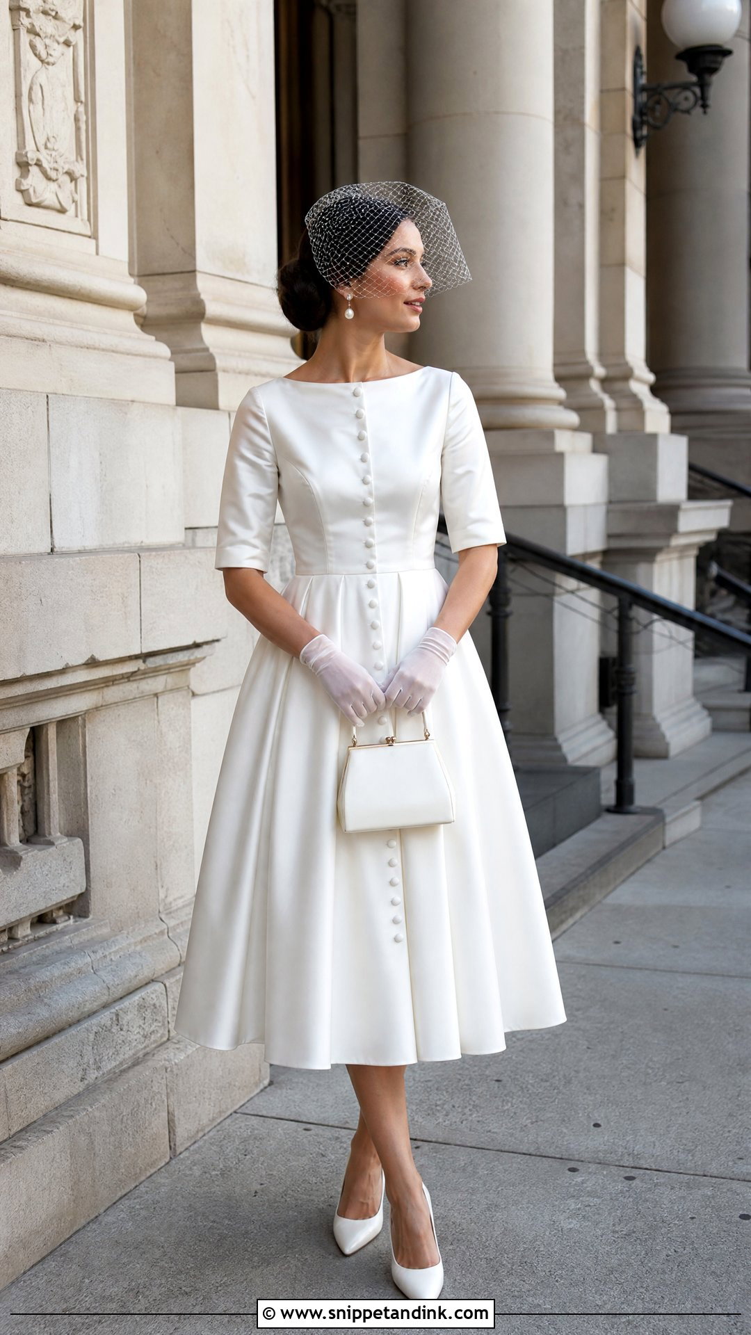 Vintage Inspired Registry Wedding Outfit - Snippet and Ink - 20 Registry Wedding Outfit Ideas