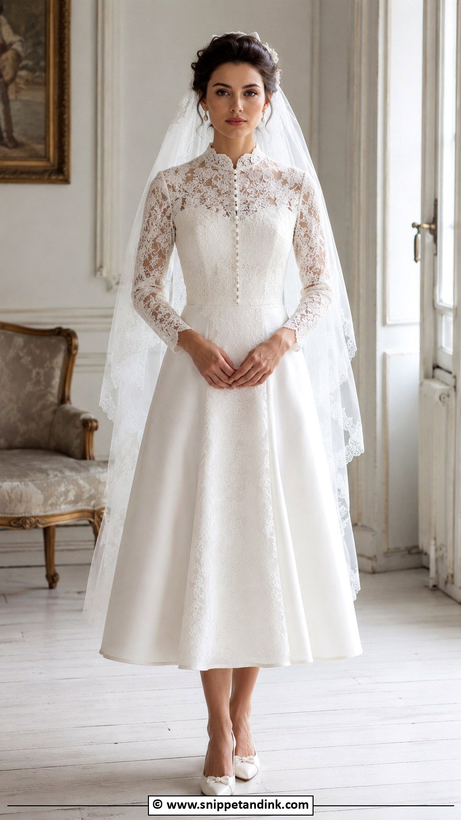Vintage Inspired Wedding Dress - Snippet and Ink - 30 Pretty Wedding Dresses