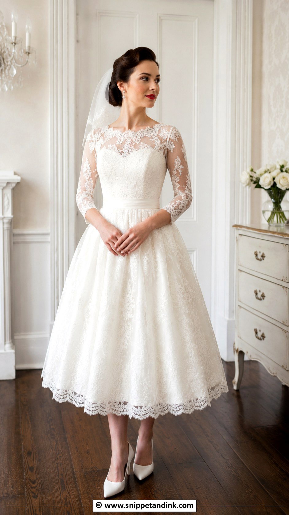 Vintage Inspired Wedding Dress - Snippet and Ink - 35 Unique Wedding Dresses