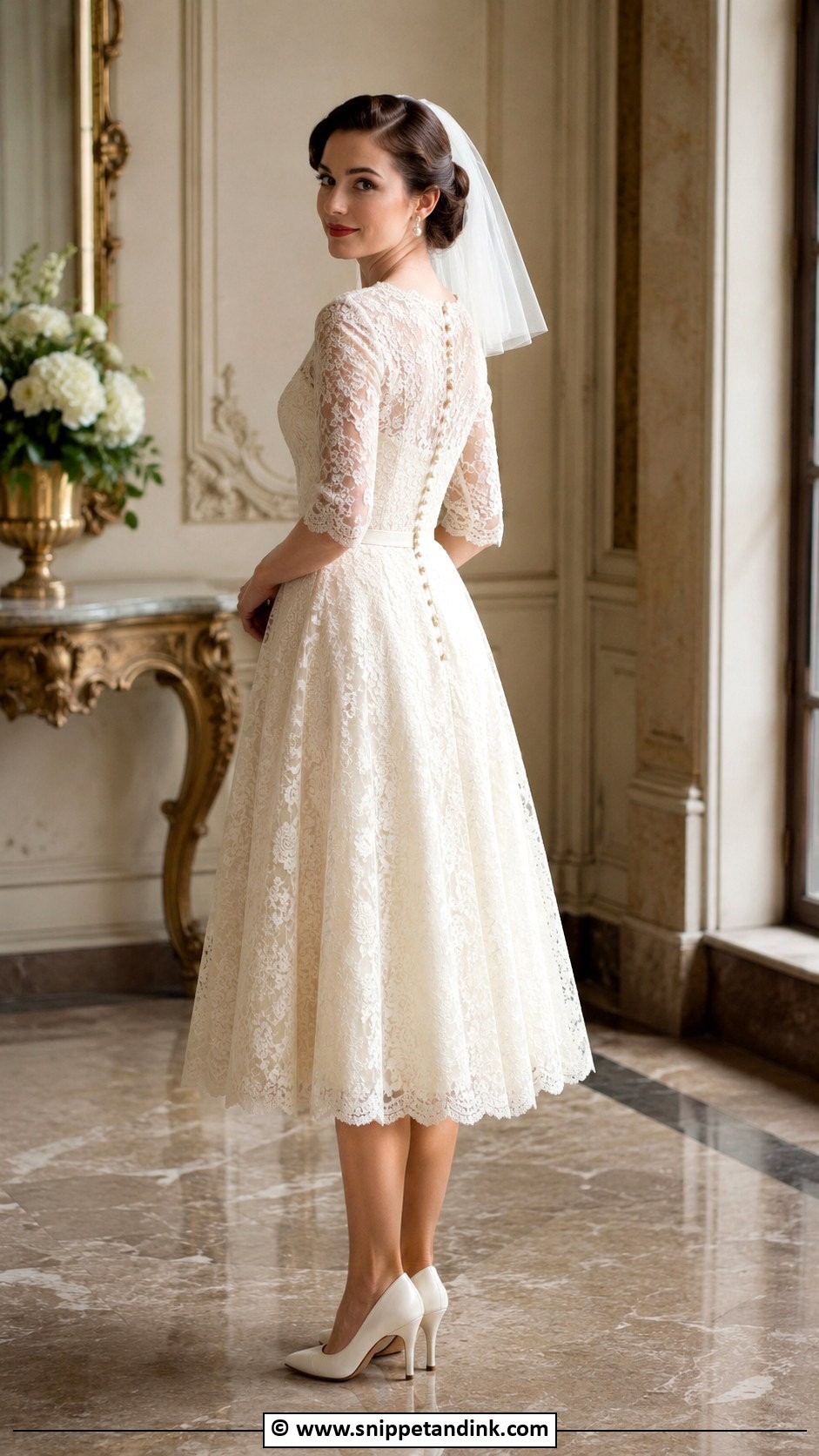 Vintage Inspired Wedding Dress - Snippet and Ink - 35 Wedding Dresses