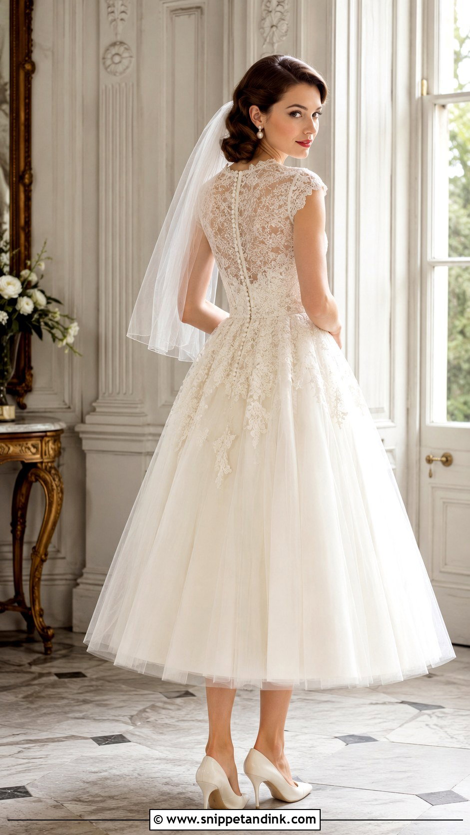 Vintage Inspired Wedding Dress - Snippet and Ink - 25 Classic Wedding Dresses