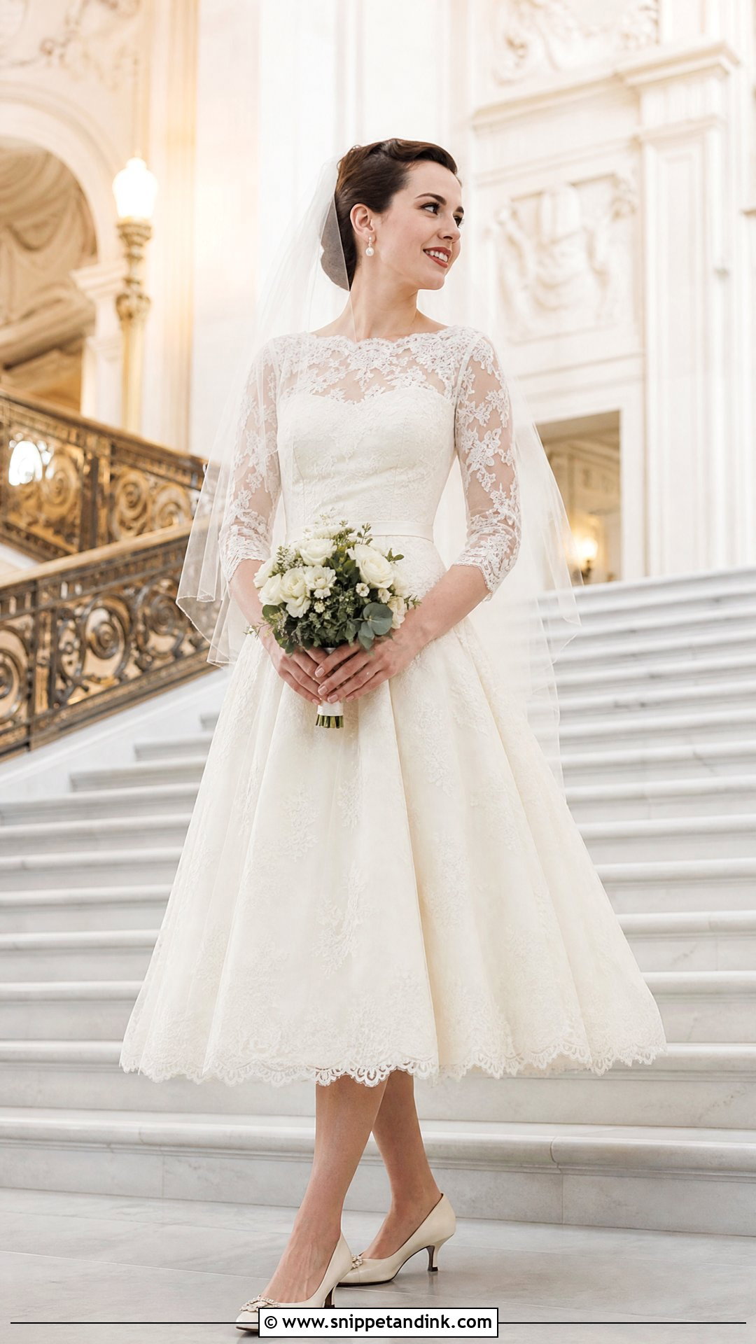 Vintage Inspired Wedding Dress - Snippet and Ink - 25 Relaxed Wedding Dress Ideas