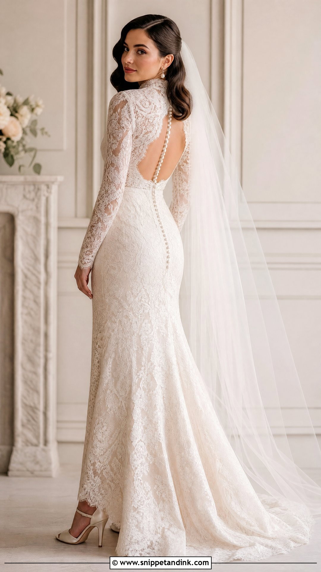 Vintage Inspired Wedding Dress - Snippet and Ink - 25 Timeless Wedding Gown Ideas