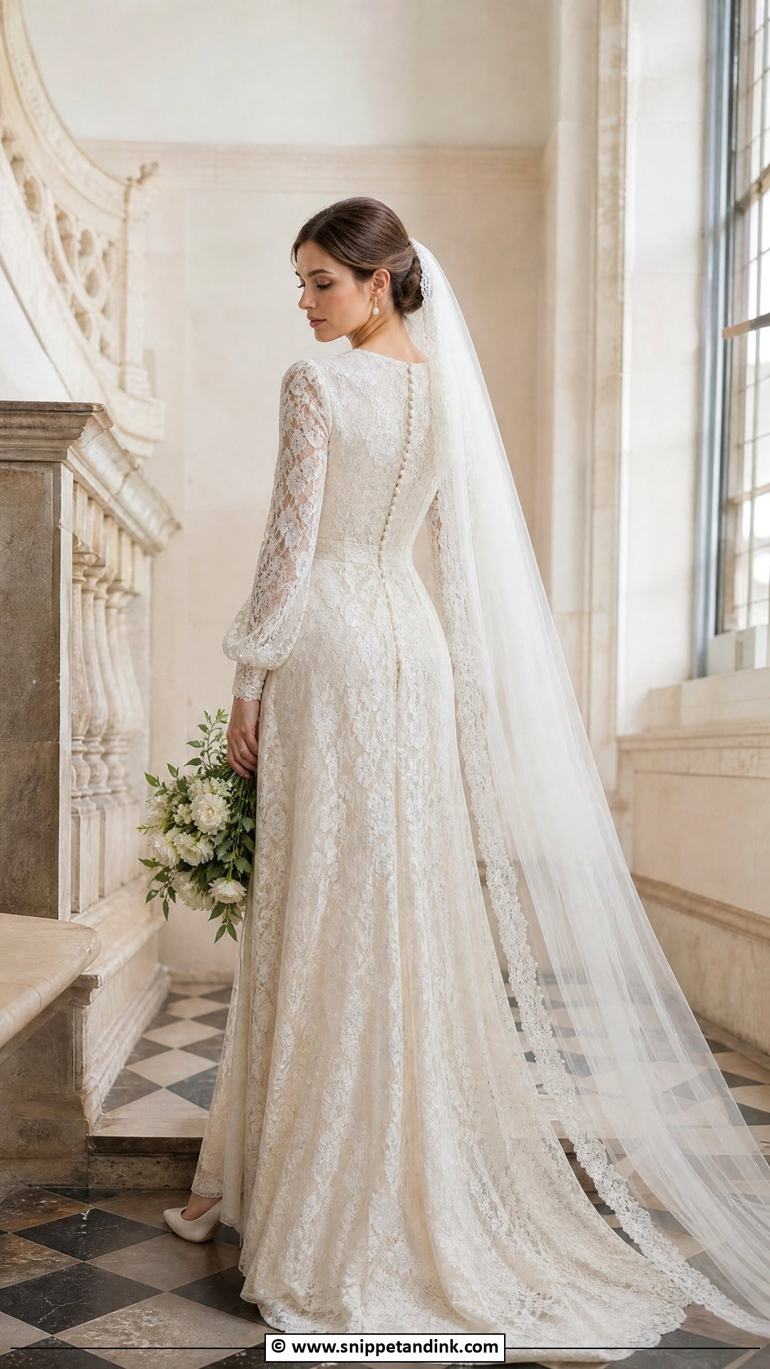 Vintage Inspired Wedding Gown - Snippet and Ink - 35 Latest Wedding Gowns