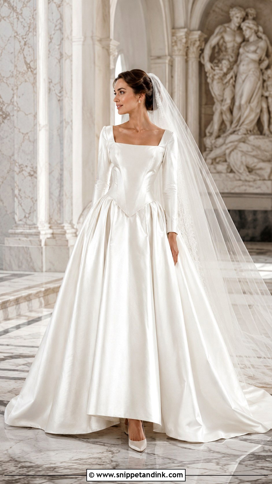Vintage Italian Ball Gown Wedding Dress - Snippet and Ink - 25 Vintage Italian Wedding Dress Ideas