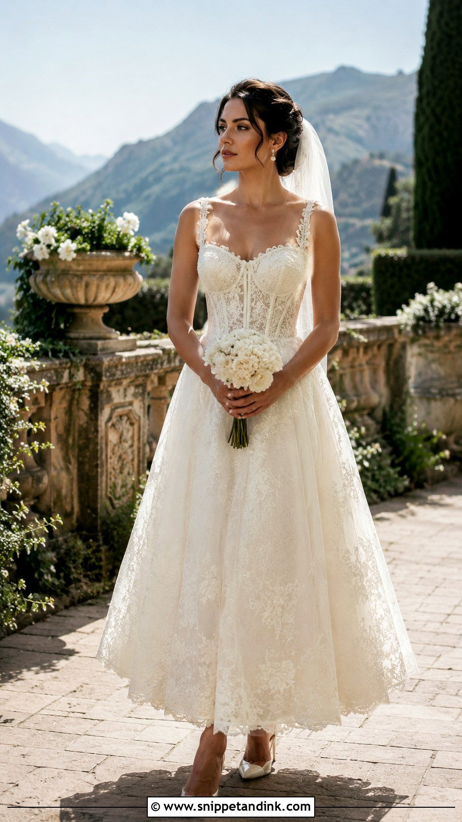 Vintage Italian Corset Wedding Dress - Snippet and Ink - 25 Vintage Italian Wedding Dress Ideas