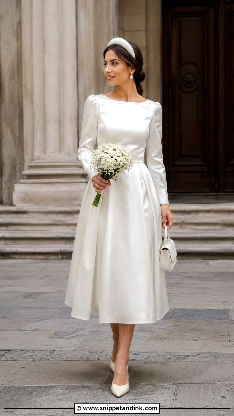 Vintage Italian Courthouse Wedding Dress - Snippet and Ink - 25 Vintage Italian Wedding Dress Ideas
