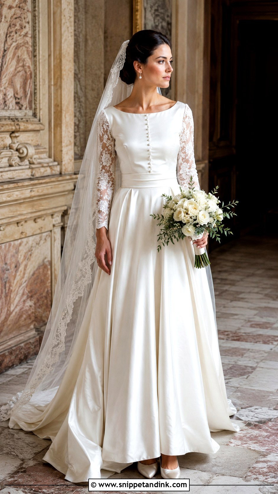 Vintage Italian Wedding Dress - Snippet and Ink - 20 Italian Wedding Dresses