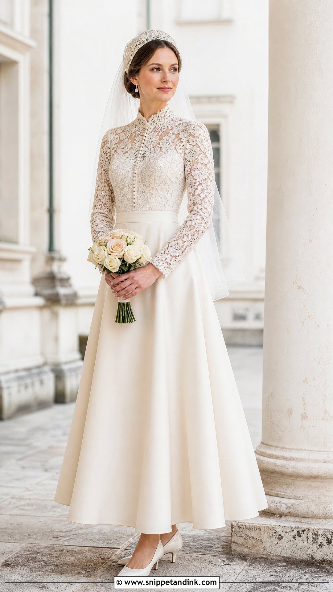 Vintage Lace Top Wedding Dress - Snippet and Ink - 25 Lace Top Wedding Dress Ideas