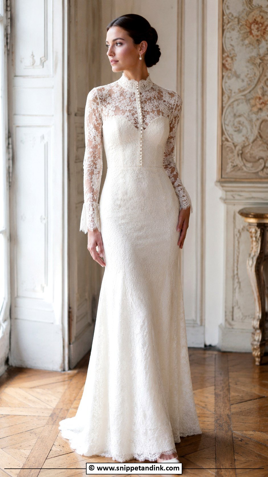 Vintage Lace Wedding Dress - Snippet and Ink - 25 Lacy Wedding Dresses