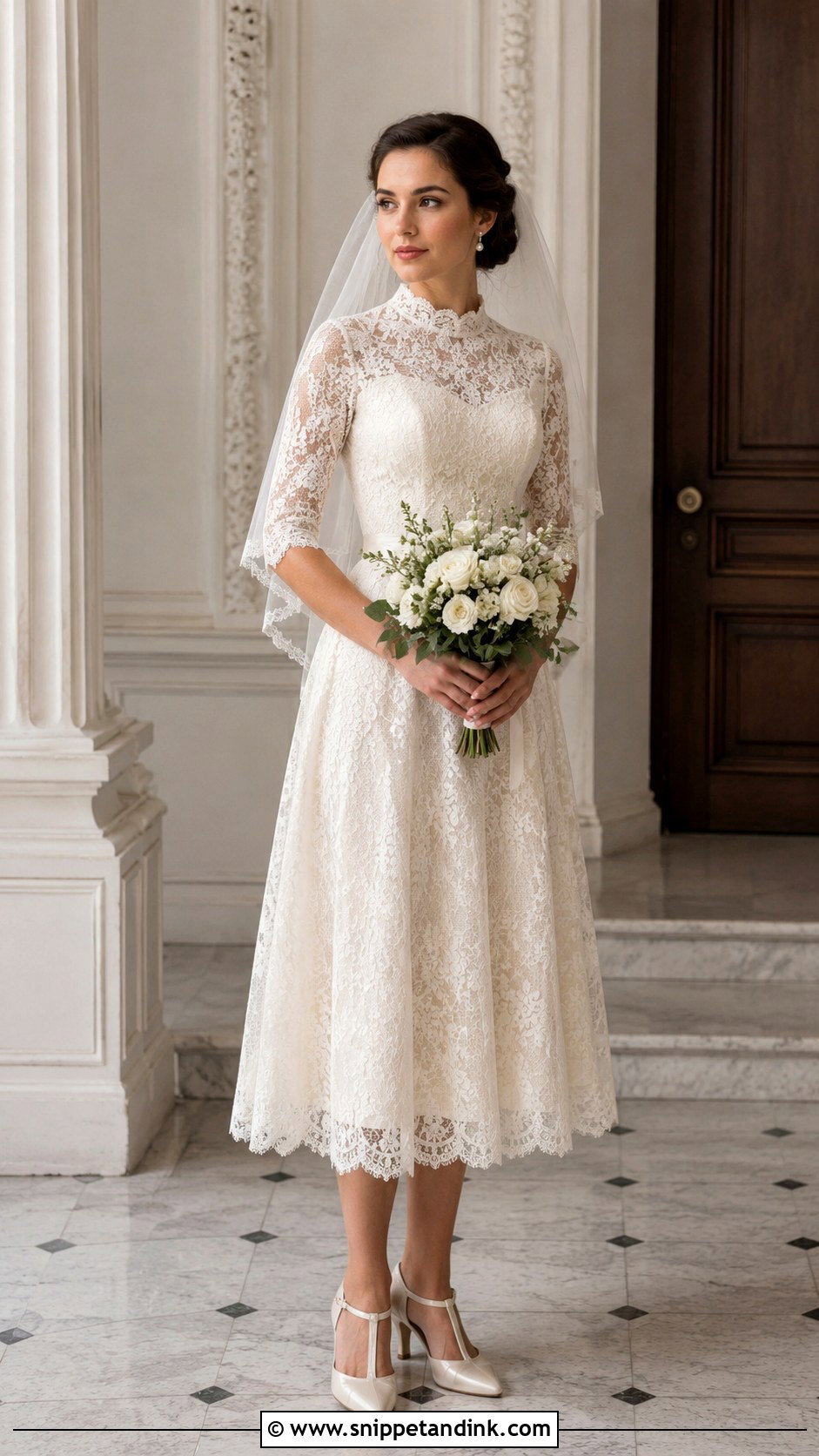 Vintage Lace Wedding Dress - Snippet and Ink - 25 Bridal Lace Ideas