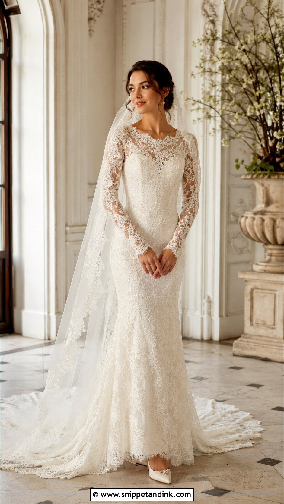 Vintage Lace Wedding Dress - Snippet and Ink - 25 Timeless Wedding Dresses