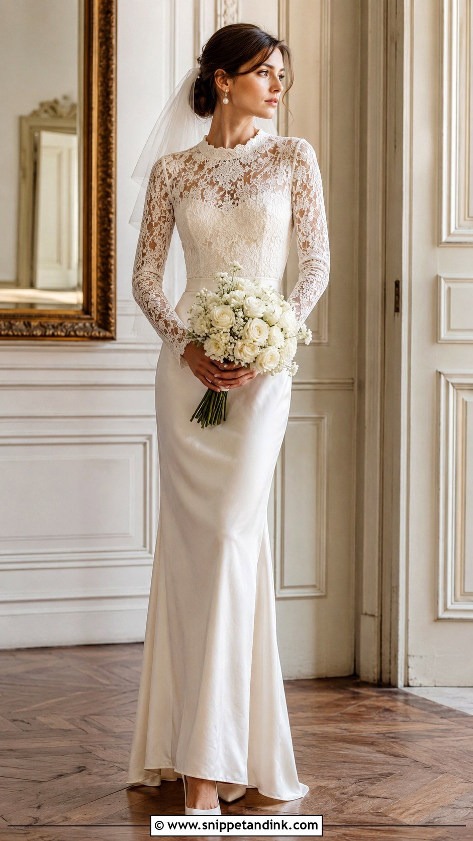 Vintage Lace Wedding Dress - Snippet and Ink - 20 Beautiful Lace Styles for Wedding