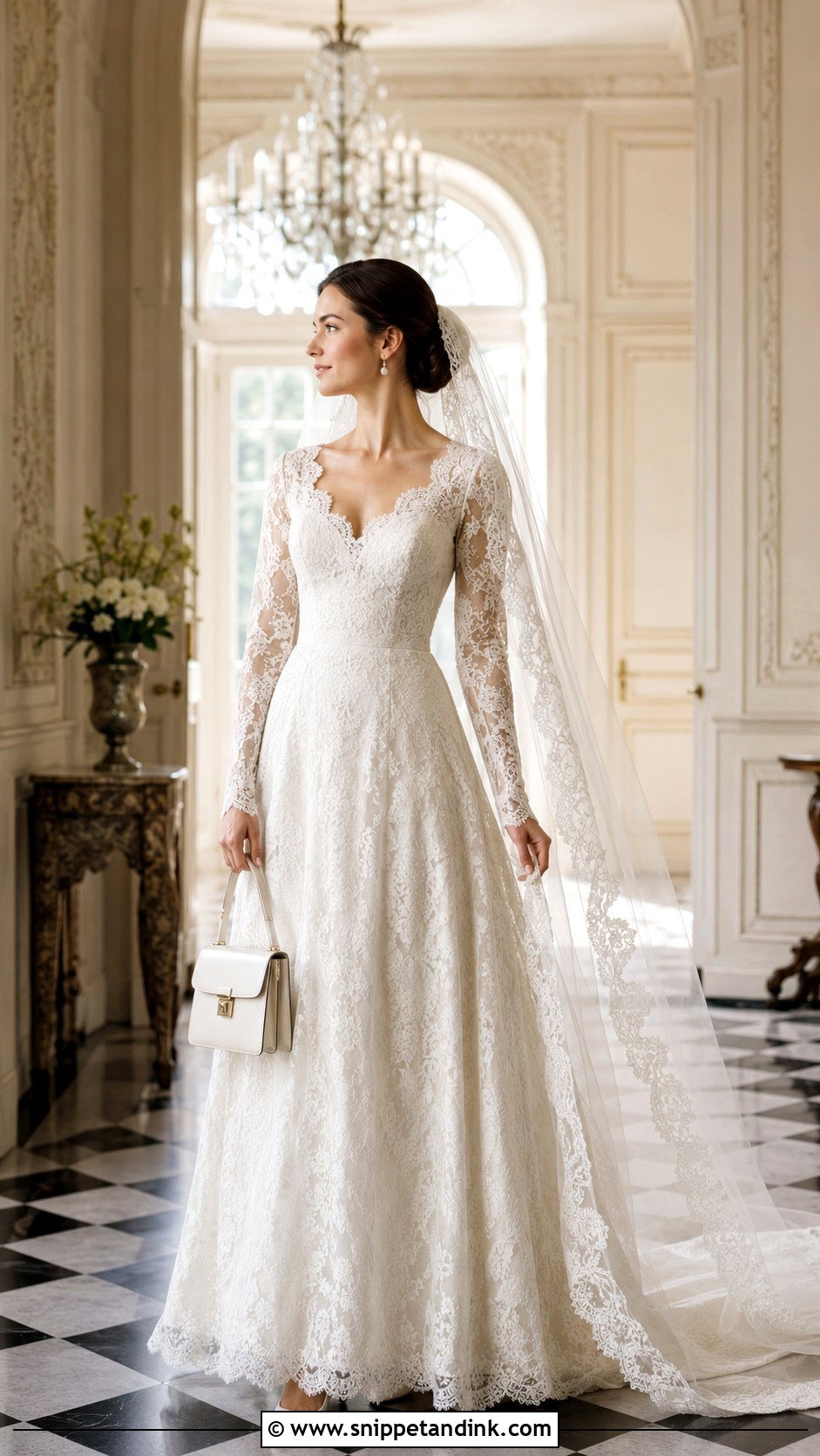 Vintage Lace Wedding Dress - Snippet and Ink - 20 Faith Kelly Wedding Dress Ideas