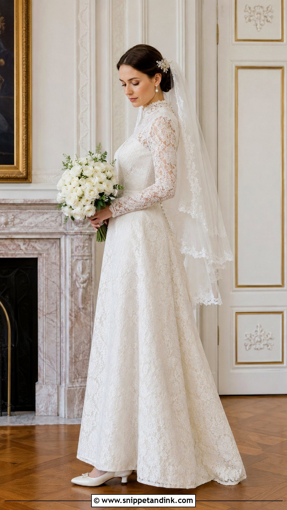 Vintage Lace Wedding Dress - Snippet and Ink - 20 Lace Traditional Wedding Dress Ideas