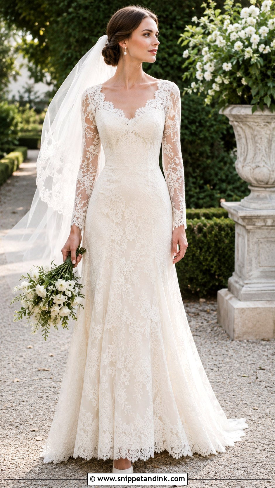 Vintage Lace Wedding Dress - Snippet and Ink - 30 Unique Vintage Wedding Dresses