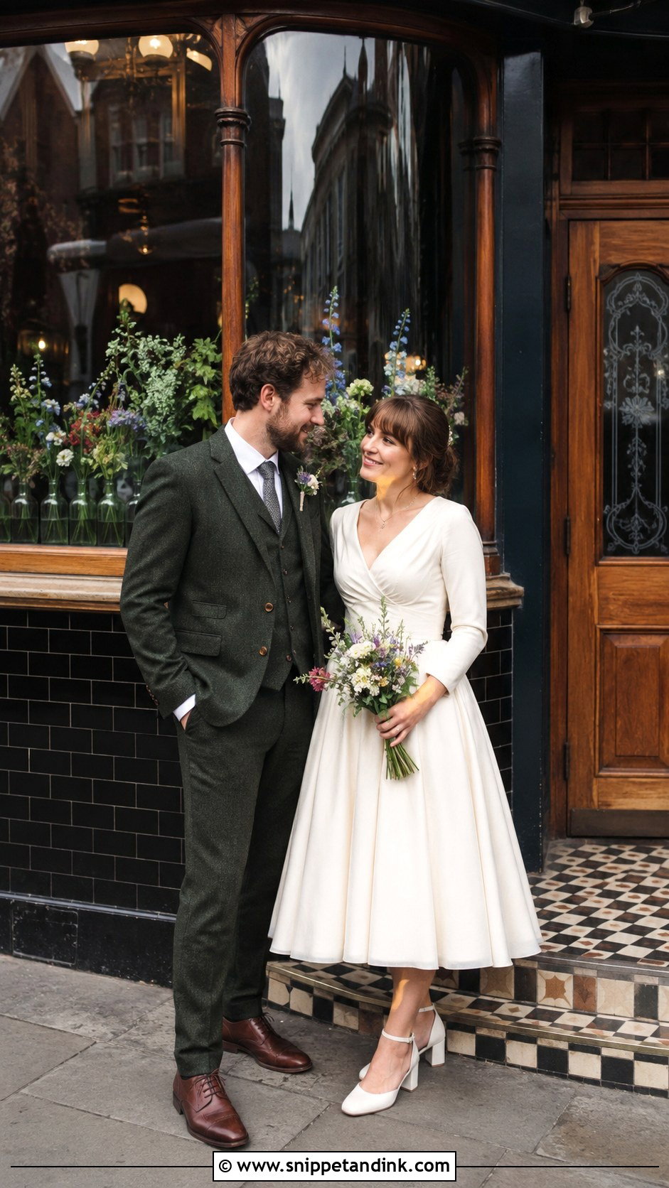 Vintage London Pub Wedding - Snippet and Ink - 20 London Wedding Aesthetic Ideas