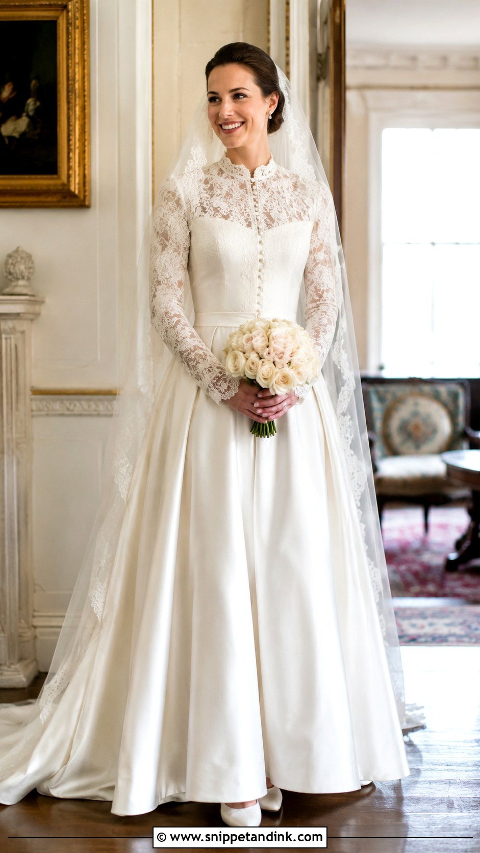 Vintage Long Sleeve A Line Wedding Dress - Snippet and Ink - 20 Long Sleeve a Line Wedding Dress Ideas