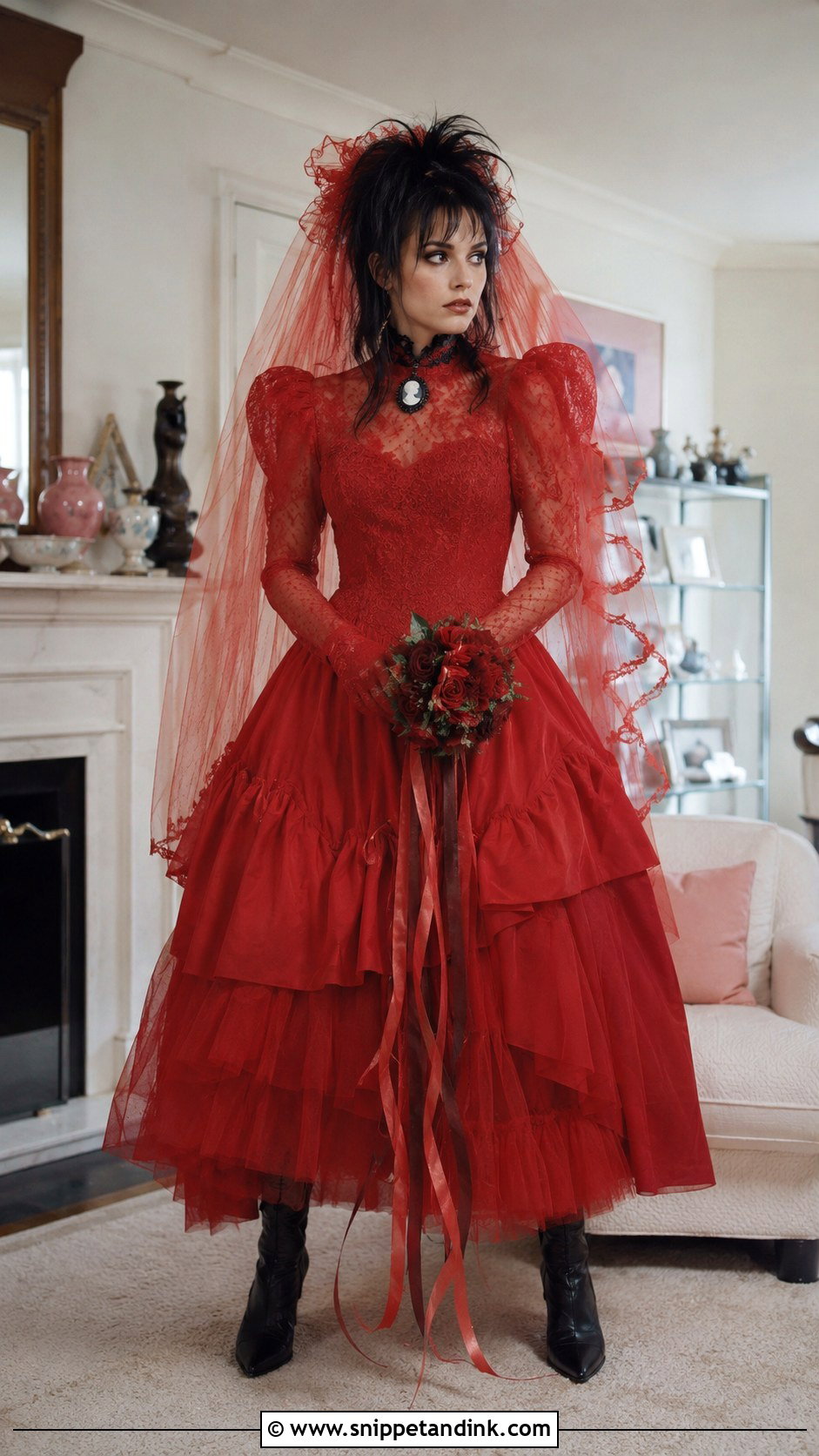 Vintage Lydia Deetz Wedding Dress - Snippet and Ink - 20 Lydia Deetz Wedding Dress Ideas