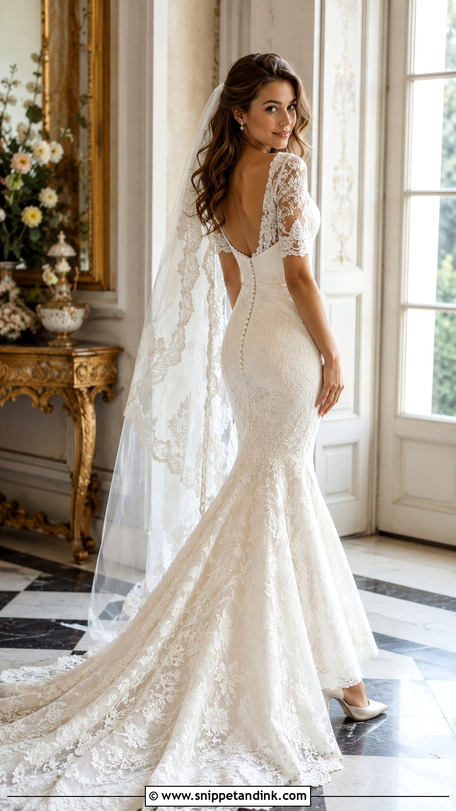 Vintage Mermaid Bridal Dress - Snippet and Ink - 25 Mermaid Bridal Dress Ideas