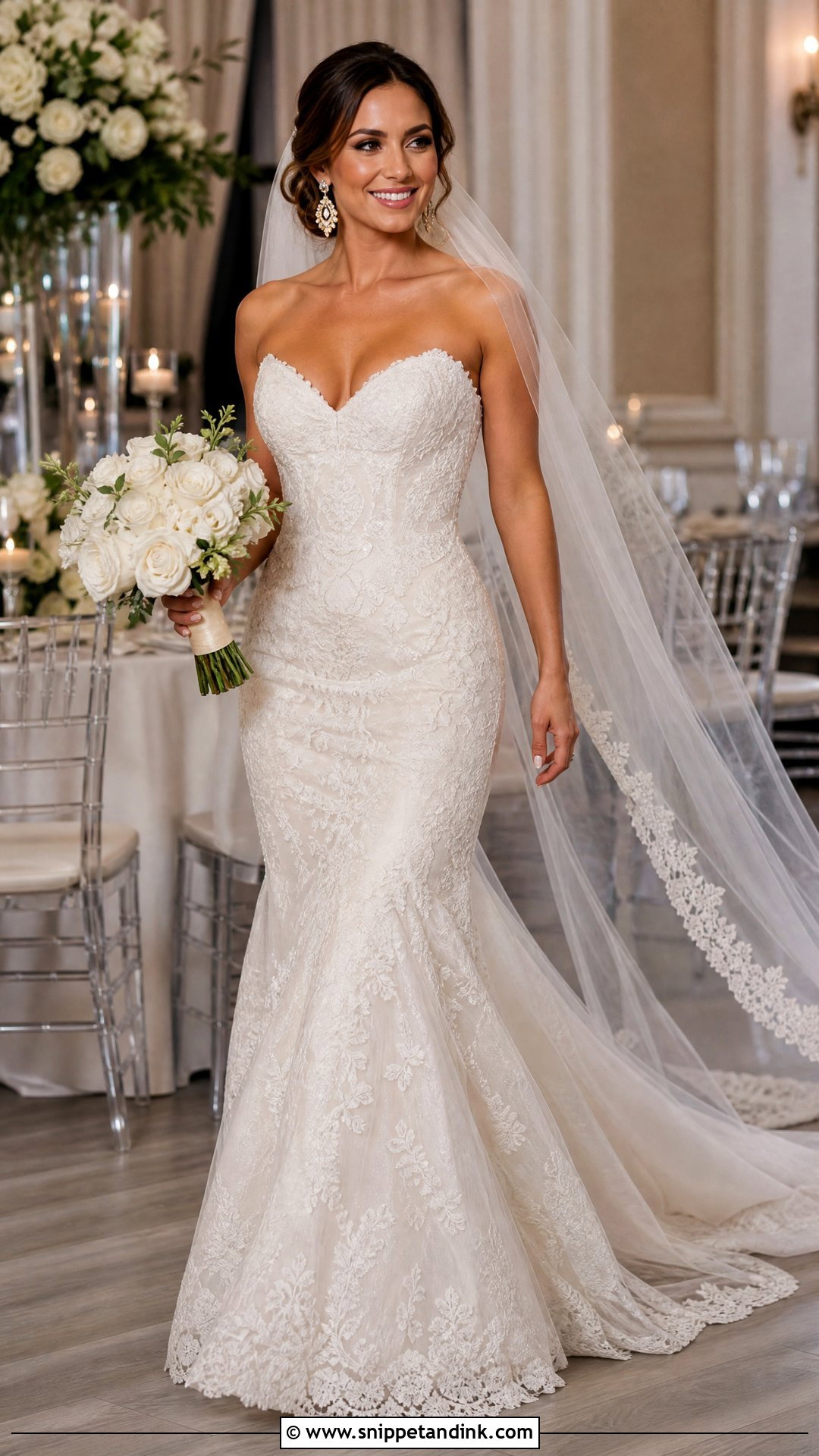 Vintage Mermaid Bride Dress - Snippet and Ink - 25 Vintage Bride Dress Ideas